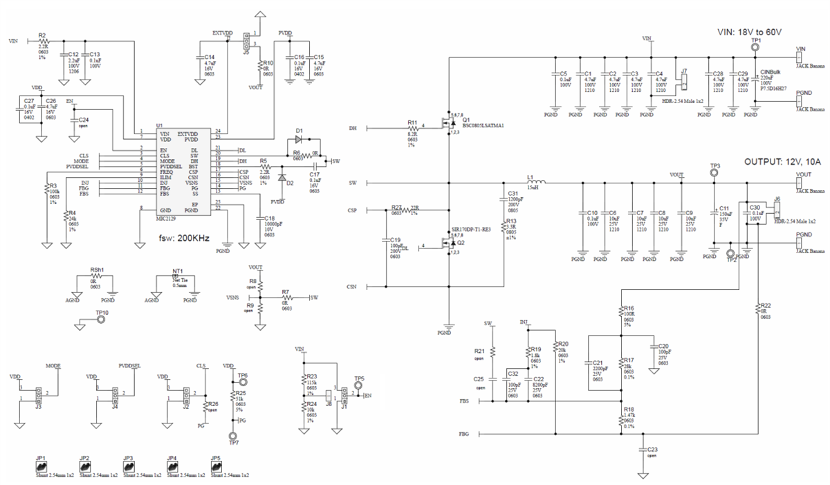 原理图 - Microchip Technology EV23R43A 评估板